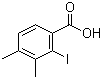 2-Iodo-3,4-dimethylbenzoic acid molecular structure (CAS 129833-31-4)