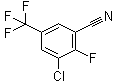 结构式 CAS# 129931-47-1, 3-氯-2-氟-5-(三氟甲基)苯甲腈