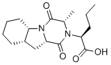 structure of CAS# 129970-99-6, Perindopril EP Impurity C;Perindoprilat Lactam A;(2S)-2-[(3S,5aS,9aS,10aS)-3-methyl-1,4-dioxo-5a,6,7,8,9,9a,10,10a-octahydro-3H-pyrazino[1,2-a]indol-2-yl]pentanoic acid