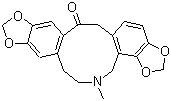 Protopine molecular structure (CAS 130-86-9)