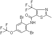 结构式 CAS# 130000-40-7, 噻呋酰胺; 噻氟酰胺; 噻氟菌胺