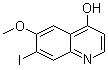 structure of CAS# 1300031-68-8, 7-Iodo-6-methoxy-4-quinolinol