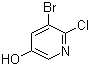 2-Chloro-3-bromo-5-hydroxypyridine molecular structure (CAS 130115-85-4)