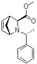 Methyl (1S,3S,4R)-2-((1R)-1-phenylethyl)-2-azabicyclo[2.2.1]hept-5-ene-3-carboxylate molecular structure (CAS 130194-96-6)