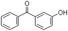 3-Hydroxybenzophenone molecular structure (CAS 13020-57-0)