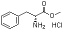 D-Phenylalanine methyl ester hydrochloride molecular structure (CAS 13033-84-6)