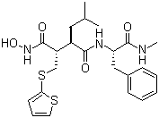 Batimastat molecular structure (CAS 130370-60-4)