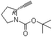 tert-Butyl 2-ethynylpyrrolidine-1-carboxylate molecular structure (CAS 130418-90-5)