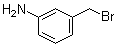 3-(Bromomethyl)benzenamine molecular structure (CAS 130462-63-4)