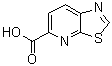 结构式 CAS# 1304788-06-4, 噻唑并[5,4-b]吡啶-5-羧酸