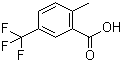 结构式 CAS# 13055-63-5, 2-甲基-5-(三氟甲基)苯甲酸