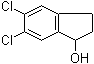 结构式 CAS# 130569-31-2, 5,6-二氯茚满-1-醇