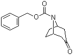 structure of CAS# 130753-13-8, N-Cbz-Nortropinone;Benzyl 3-oxo-8-azabicyclo[3.2.1]octane-8-carboxylate