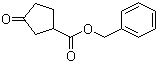3-氧代环戊羧酸苄酯分子结构 (CAS 130761-99-8)