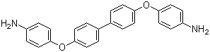 4,4'-二(4-氨基苯氧基)联苯分子结构 (CAS 13080-85-8)