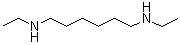 结构式 CAS# 13093-05-5, N,N'-二乙基己二胺