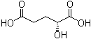 structure of CAS# 13095-47-1, (R)-2-Hydroxyglutaric acid;(R)-alpha-Hydroxyglutaric acid; D-2-Hydroxyglutaric acid; D-alpha-Hydroxyglutaric acid