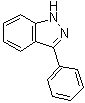 3-苯基-1H-吲唑分子结构 (CAS 13097-01-3)