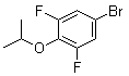5-Bromo-1,3-difluoro-2-(1-methylethoxy)benzene molecular structure (CAS 1309933-98-9)