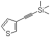 结构式 CAS# 130995-13-0, 3-三甲基硅乙炔基噻吩