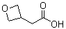 3-Oxetaneacetic acid molecular structure (CAS 1310381-54-4)