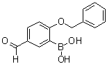 结构式 CAS# 1310384-22-5, 2-苄氧基-5-甲酰基苯硼酸