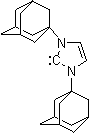 1,3-Diadamantylimidazol-2-ylidene molecular structure (CAS 131042-77-8)