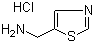 Thiazol-5-ylmethylamine hydrochloride molecular structure (CAS 131052-46-5)