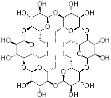 structure of CAS# 131105-41-4, Hexakis-(6-deoxy-6-iodo)-alpha-cyclodextrin