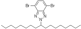 4,7-Dibromo-2-(heptadecan-9-yl)-2H-benzo[1,2,3]triazole molecular structure (CAS 1312118-15-2)