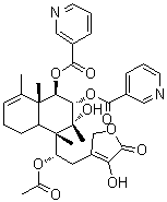 Scutebarbatine X molecular structure (CAS 1312716-26-9)