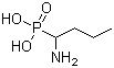 (1-氨基丁基)膦酸分子结构 (CAS 13138-36-8)