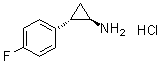 (1R,2S)-2-(4-Fluorophenyl)cyclopropanamine hydrochloride molecular structure (CAS 1314324-00-9)