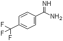 structure of CAS# 131472-28-1, 4-Trifluoromethylbenzamidine;4-(Trifluoromethyl)benzenecarboximidamide