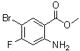Methyl 2-amino-5-bromo-4-fluorobenzoate molecular structure (CAS 1314987-34-2)