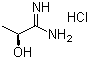 结构式 CAS# 1314999-69-3, (2S)-2-羟基丙脒盐酸盐