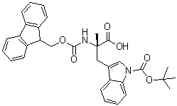 1-[(1,1-Dimethylethoxy)carbonyl]-N-[(9H-fluoren-9-ylmethoxy)carbonyl]-alpha-methyl-L-tryptophan molecular structure (CAS 1315449-98-9)
