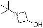 1-tert-Butylazetidin-3-ol molecular structure (CAS 13156-04-2)