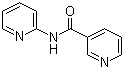 结构式 CAS# 13160-07-1, N-(2-吡啶基)烟酰胺