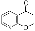 structure of CAS# 131674-40-3, 1-(2-Methoxy-3-pyridinyl)ethanone