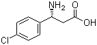 (R)-3-Amino-3-(4-chlorophenyl)propionic acid molecular structure (CAS 131690-61-4)