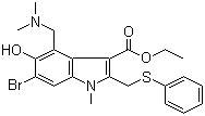 Arbidol molecular structure (CAS 131707-25-0)