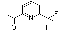 结构式 CAS# 131747-65-4, 6-(三氟甲基)-2-吡啶甲醛