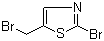 2-Bromo-5-bromomethylthiazole molecular structure (CAS 131748-91-9)