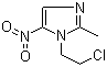 1-(2-Chloroethyl)-2-methyl-5-nitro-1H-imidazole molecular structure (CAS 13182-81-5)