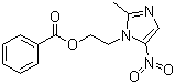 structure of CAS# 13182-89-3, Benzoylmetronildazole;Metronidazole benzoate; 2-(2-Methyl-5-nitro-1H-imidazol-1-yl)ethyl benzoate