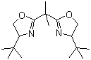 (S,S)-(-)-2,2'-Isopropylidenebis(4-tert-butyl-2-oxazoline) molecular structure (CAS 131833-93-7)