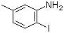 structure of CAS# 13194-69-9, 2-Iodo-5-methylaniline