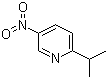 结构式 CAS# 131941-21-4, 5-硝基-2-异丙基吡啶