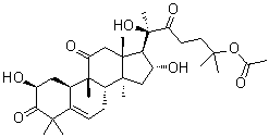 Dihydrocucurbitacin B molecular structure (CAS 13201-14-4)